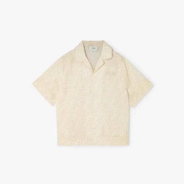 펜디 남성 FFV반팔 셔츠 - Fendi Mens FF Dress Shirts - fec1… 이미지 2/14