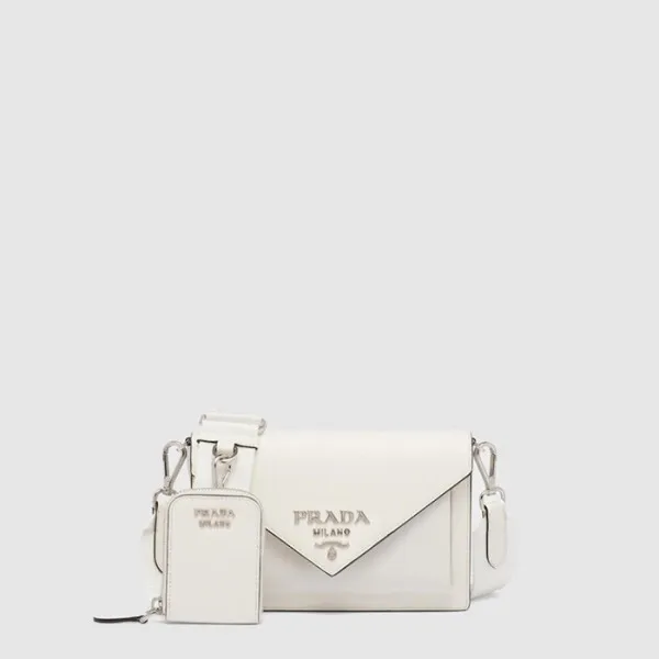 프라다 여성 더미니 엔벌로프 백 1BP020 - Prada Womens Mini Envel… 이미지 2/3