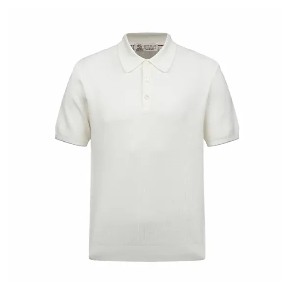 브루넬로쿠치넬리 남성 폴로 티셔츠 - Brunello Cucinelli Mens Polo … 이미지 2/12