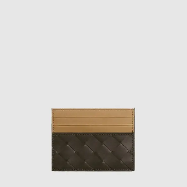 보테가 베네타 남/녀 인트레치아토 신용카드 케이스 - Bottega veneta Unise… 이미지 2/4
