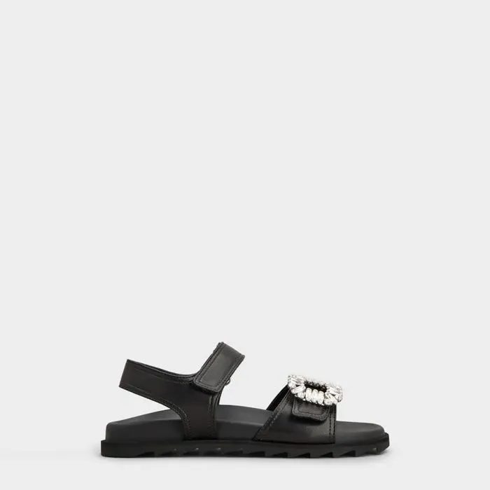 로저비비에 여성 슬라이디 비브 샌들 - Roger Vivier Womens Slidy Vi… 이미지 3/12