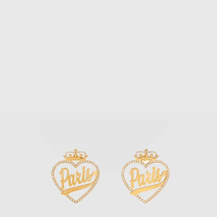 발렌시아가 여성 하트 이어링 - Balenciaga Womens Heart Earring - acc11007x