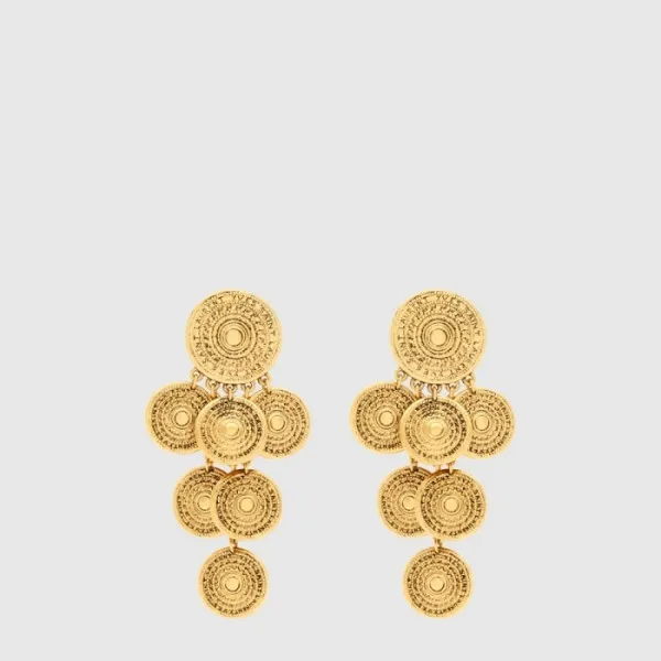 입생로랑 여성 후프 이어링 - Saint Laurent Womens Hoop Earring… 이미지 2/5
