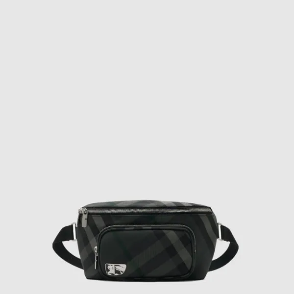 버버리 남성 그리드 벨트 백 - Burberry Mens Grid Belt Bag - bu… 이미지 2/5